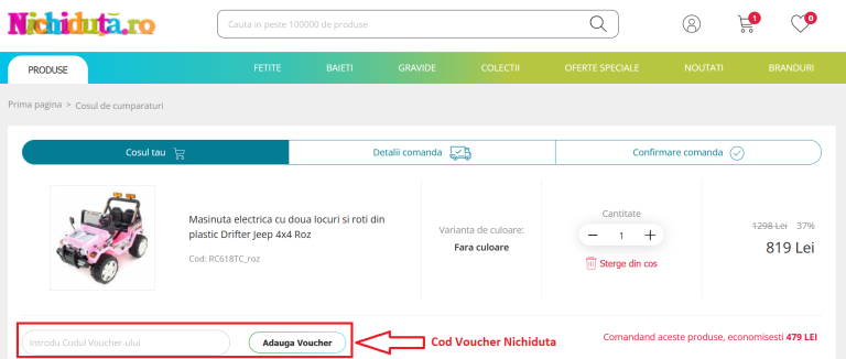 Cum comanzi mai ieftin de la Nichiduta