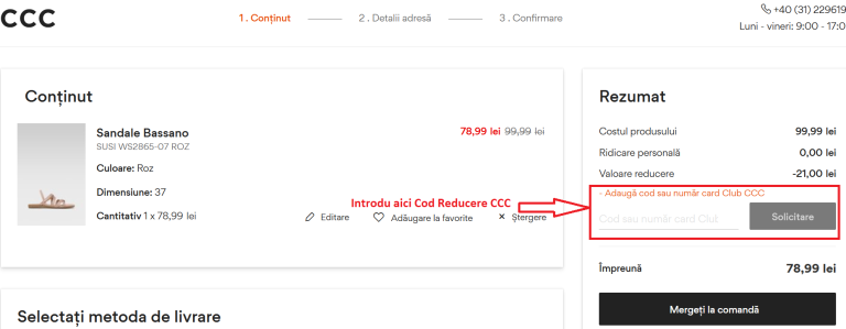 Cum să folosești codurile de reducere CCC pentru a economisi la cumpărături