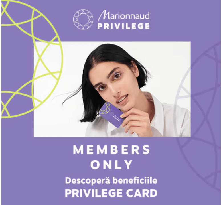 Beneficii card Marionnaud Beneficii card Marionnaud