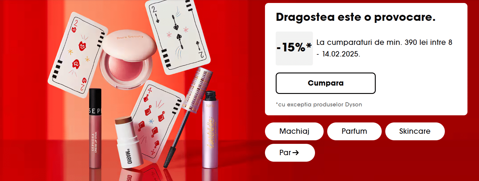Oferta Sephora de Sf. Valentin Oferta Sephora de Sf. Valentin