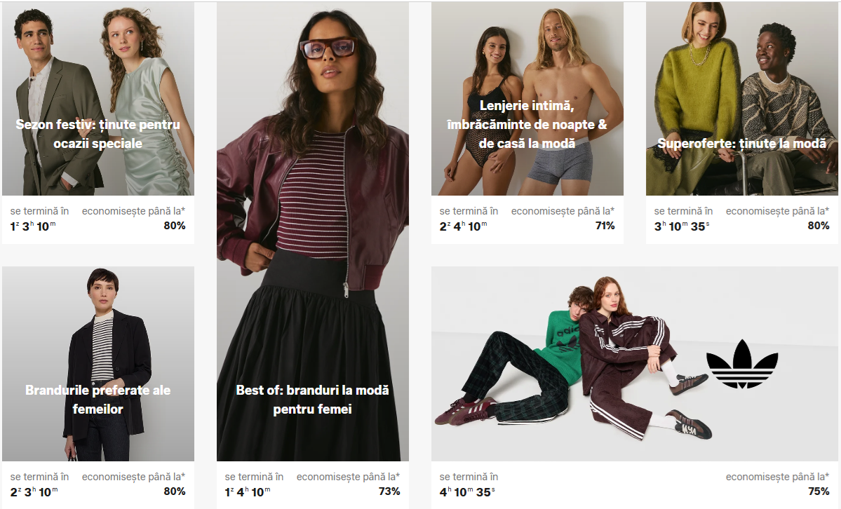 Oferte si produse la Zalando Lounge