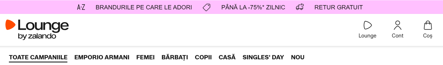 Bebeficii Zalando Lounge